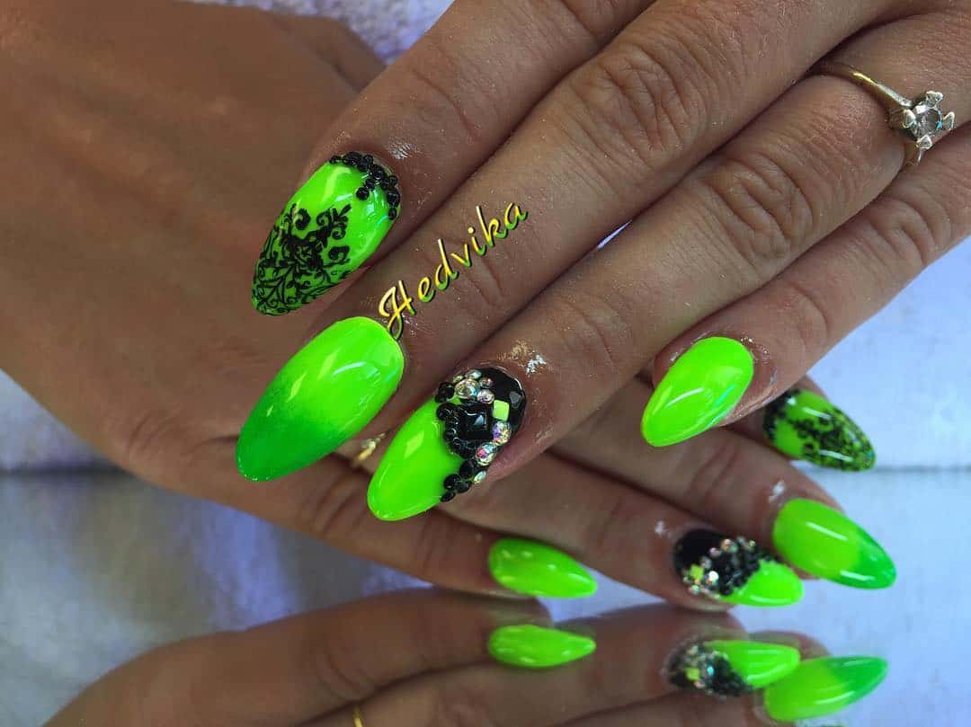 20 Neon Nail Designs For A Burst Of Bright Colors