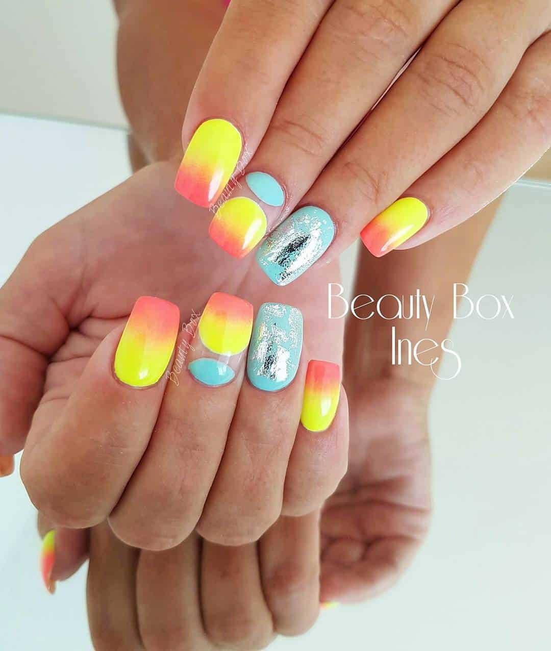 20 Neon Nail Designs For A Burst Of Bright Colors