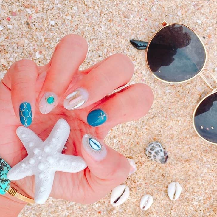 28 Pretty Playful Nail Designs To Look Cool In Summer