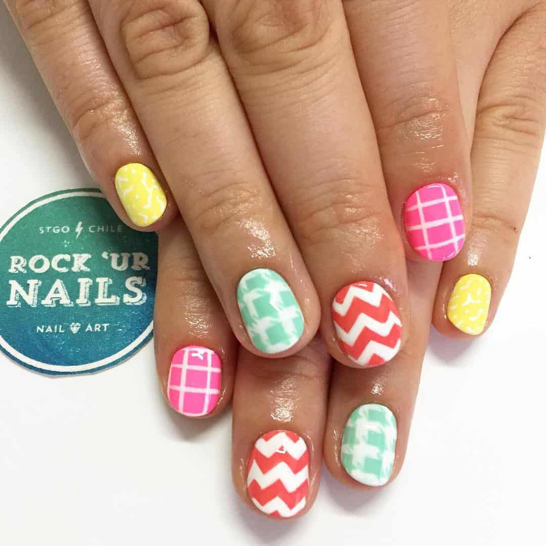 28 Pretty Playful Nail Designs To Look Cool In Summer
