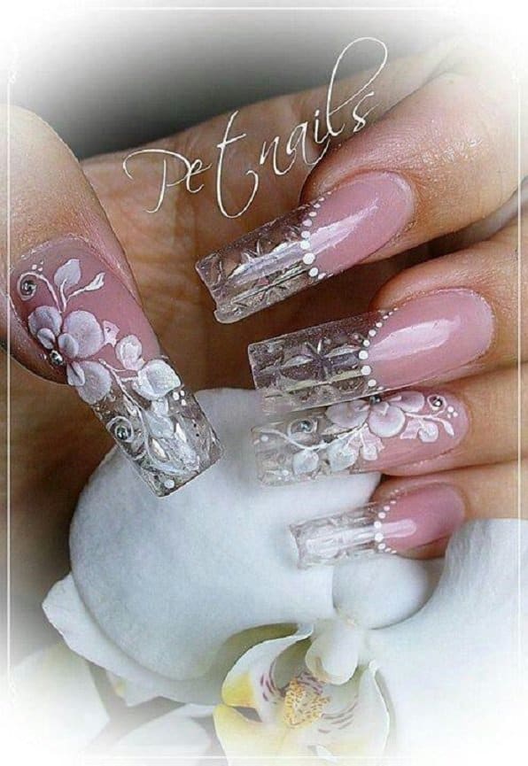 30 Fairy-Like Wedding Nails For Your Big Day