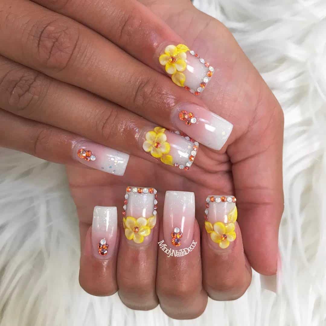 30 Fairy-Like Wedding Nails For Your Big Day