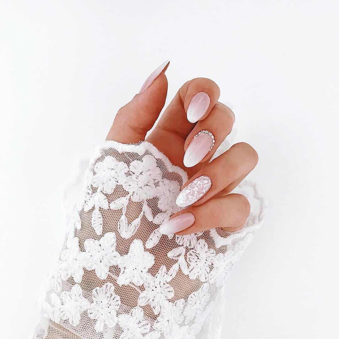 30 Fairy-Like Wedding Nails For Your Big Day