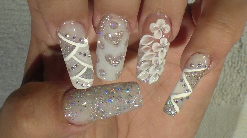 30 Fairy-Like Wedding Nails For Your Big Day