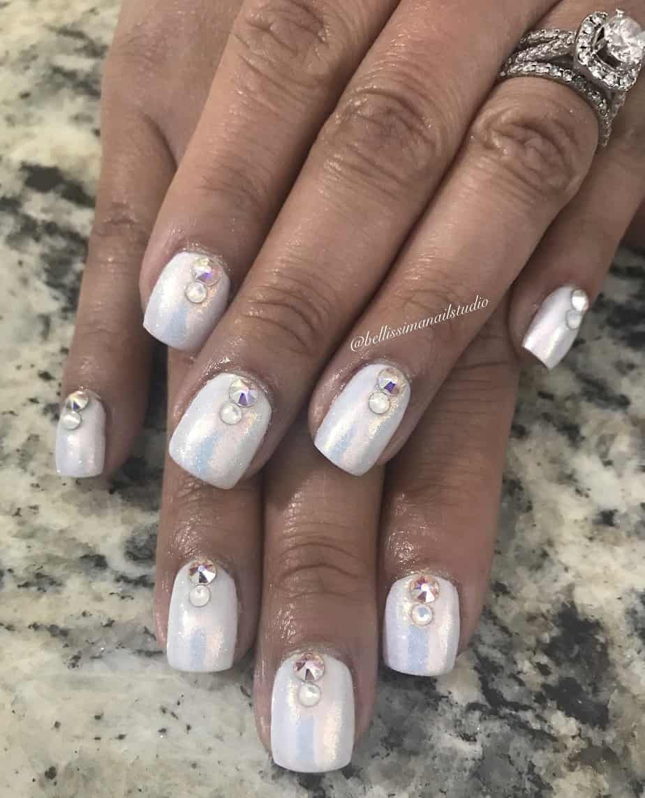 30 Fairy-Like Wedding Nails For Your Big Day