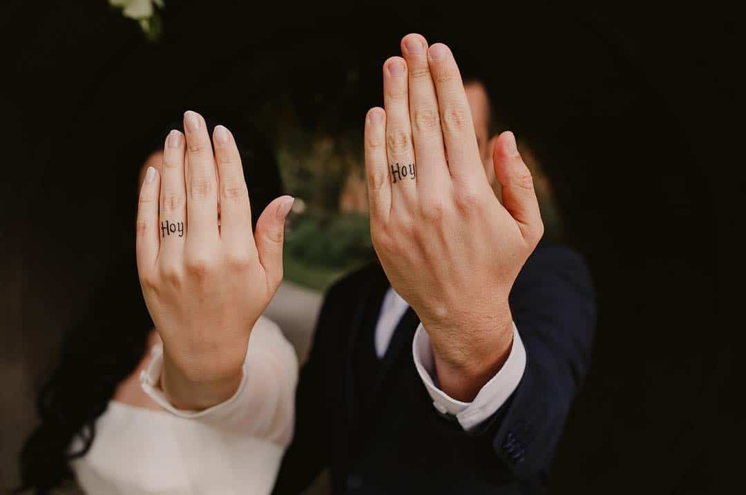 30 Touching And Sweet Wedding Ring Tattoos