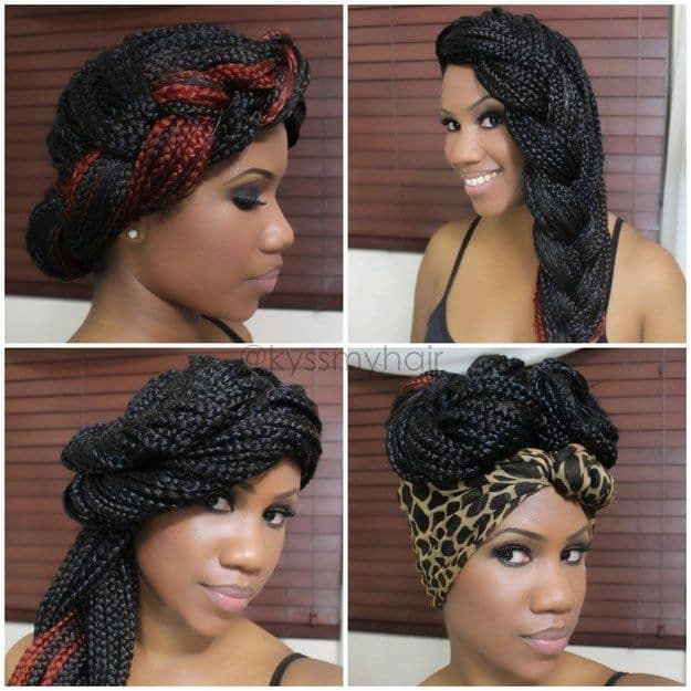 30 Box Braids Looking Absolutely Stunning