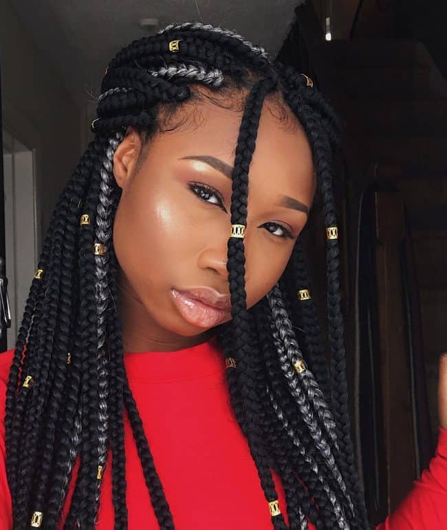 30 Box Braids Looking Absolutely Stunning