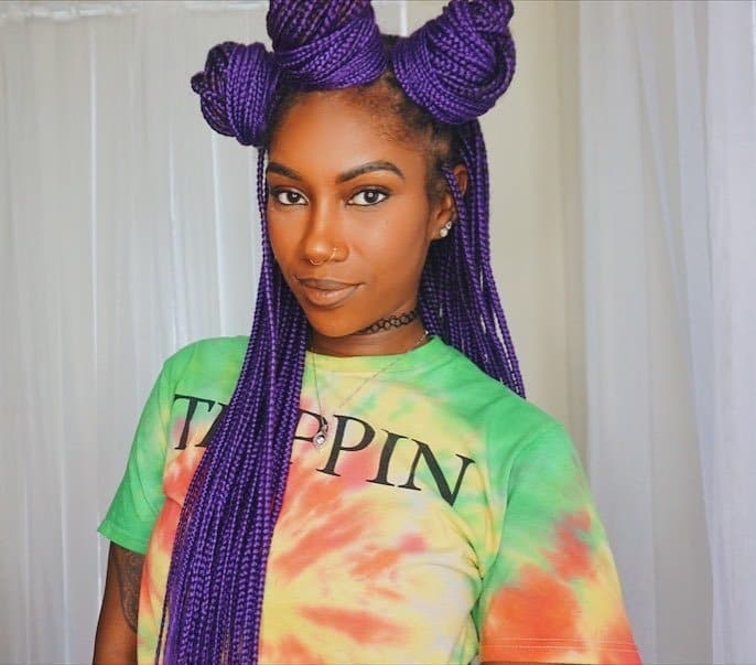 30 Box Braids Looking Absolutely Stunning