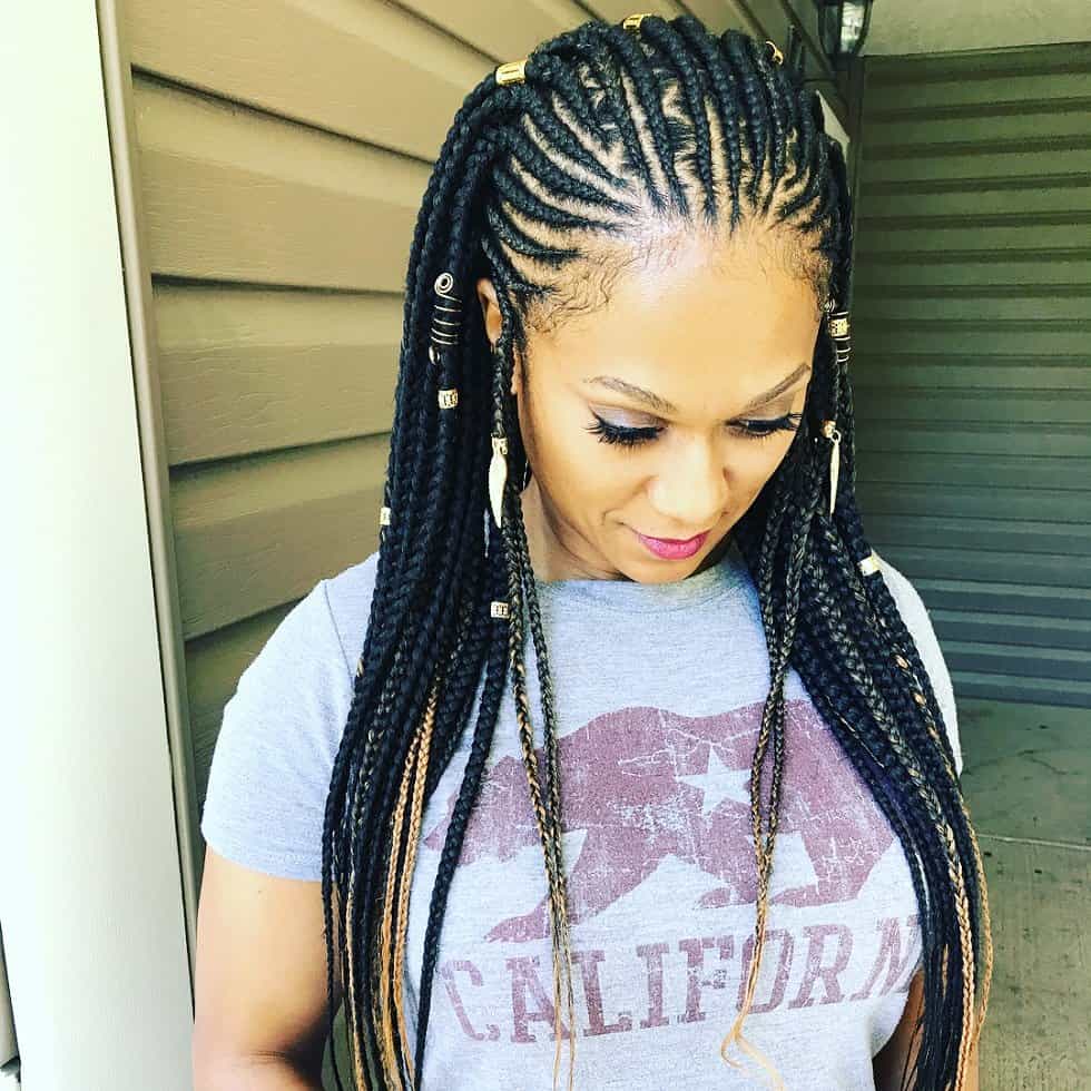 30 Box Braids Looking Absolutely Stunning