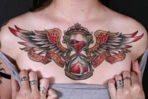 Chest Tattoos For Women That Draw Approving Eyes Ritely