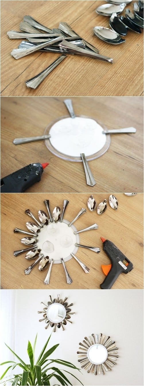 24 Beautiful DIY's To Decorate A Wall Mirror