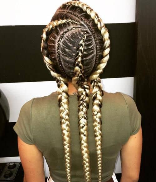 30 Gorgeous Ghana Braids For An All-Black Style