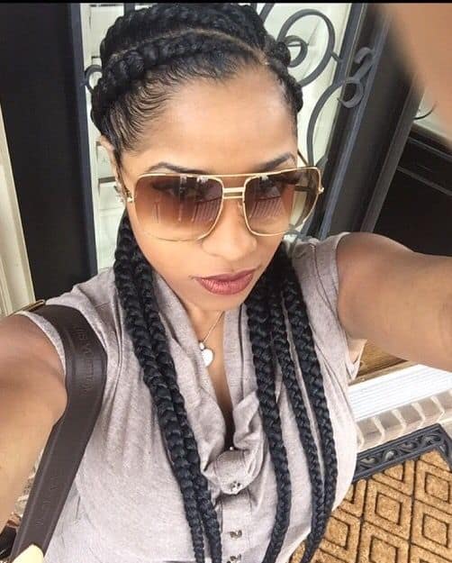 30 Gorgeous Ghana Braids For An All-Black Style