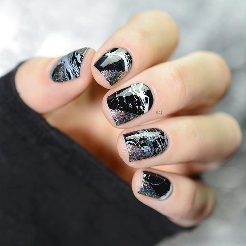 28 Marble Nail Designs For An Elegant And Strong Look