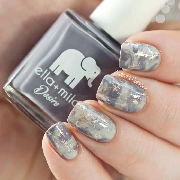 28 Marble Nail Designs For An Elegant And Strong Look