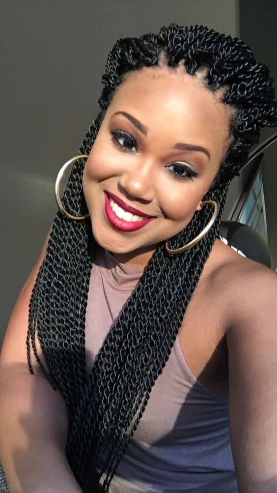30 Smoldering Senegalese Twist Hairstyles