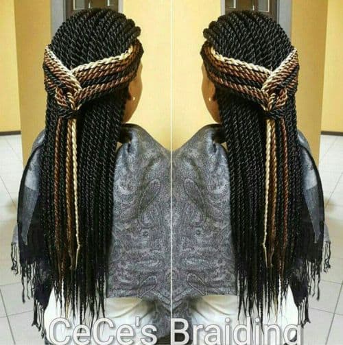 30 Smoldering Senegalese Twist Hairstyles