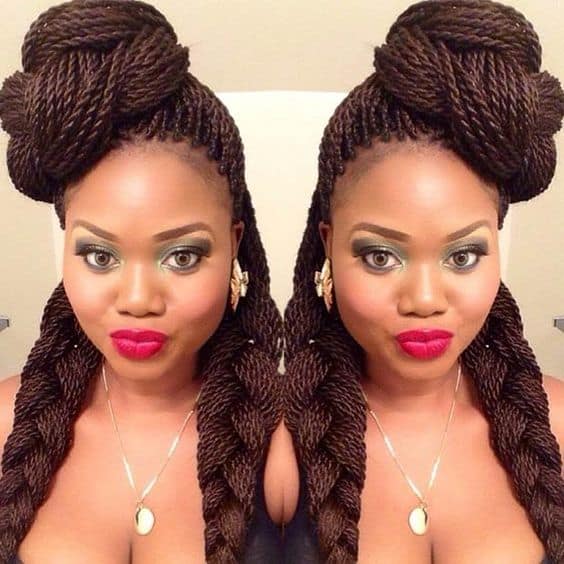 30 Smoldering Senegalese Twist Hairstyles