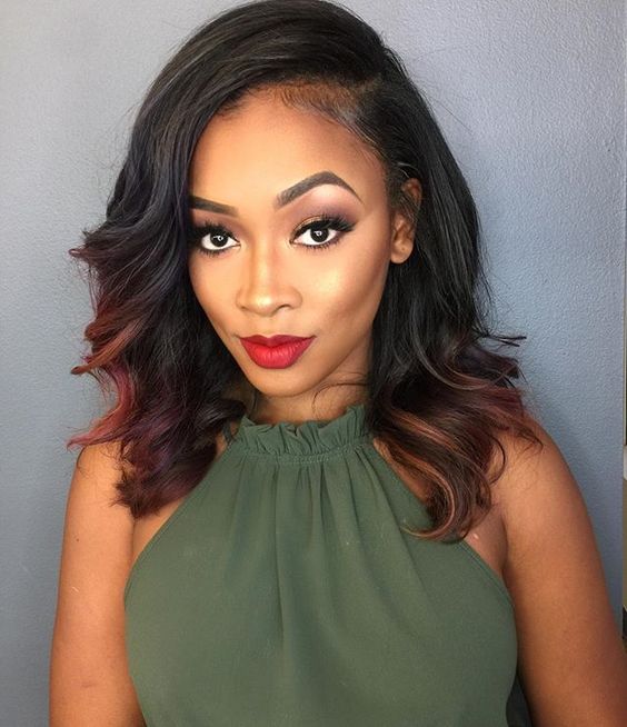 28 Stylish Sew-In Hairstyles To Hit You Hair Goals