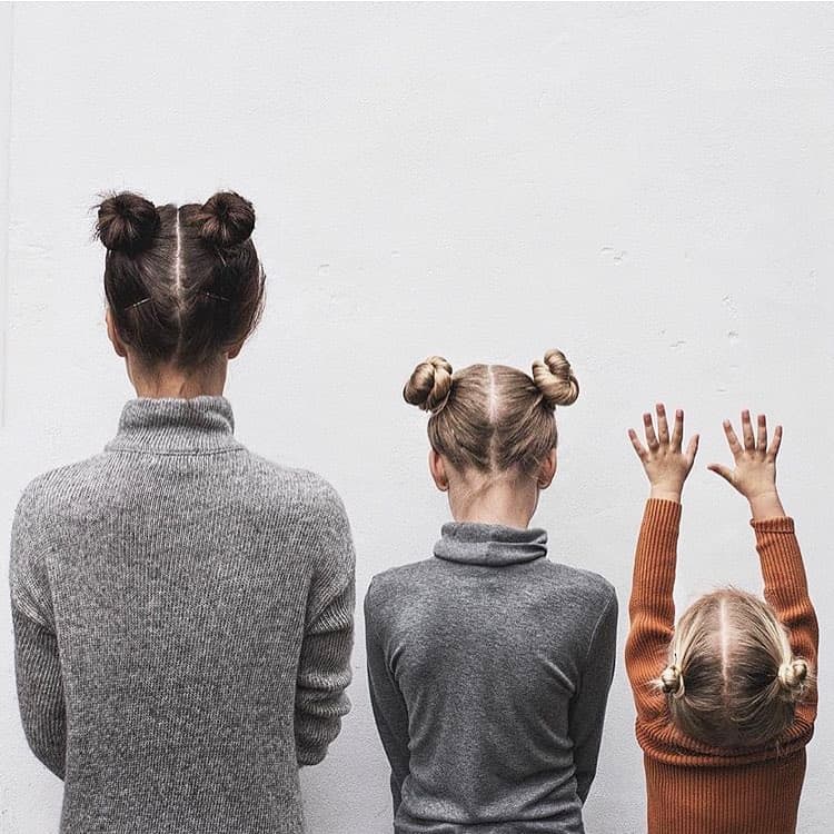 24 Precious Mother-Daughter Matching Hairstyles
