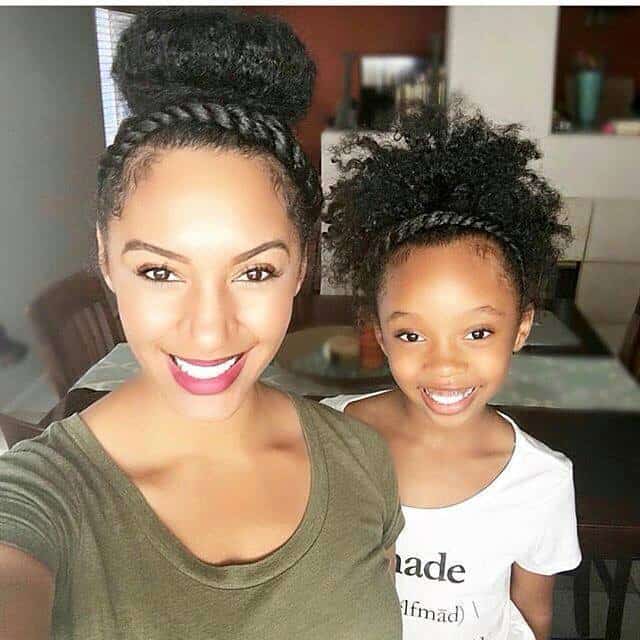 24 Precious Mother-Daughter Matching Hairstyles