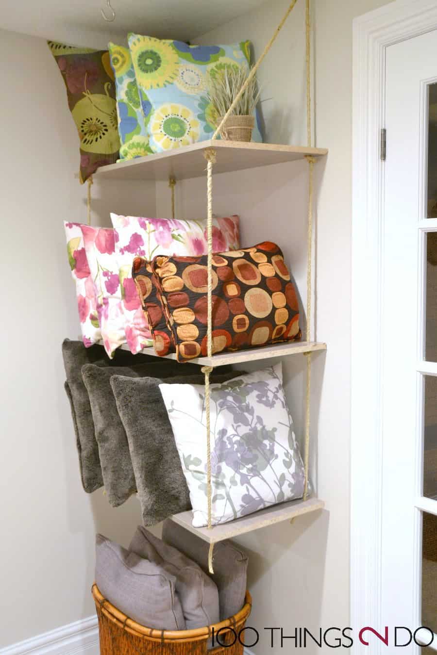 17 Creative And Practical Ways To Store Pillows