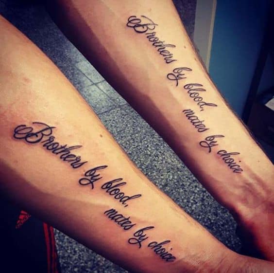 29 Sibling Tattoos To Emphasize This Unbreakable Bond