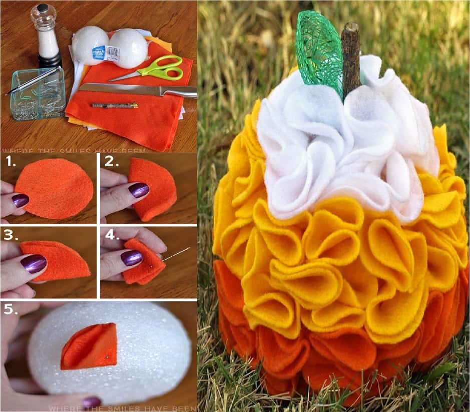18 DIY Pumpkin Decorations Without Actual Pumpkins