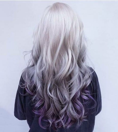 30 Purple Balayage Hairstyles For Soft, Yet Energetic Look