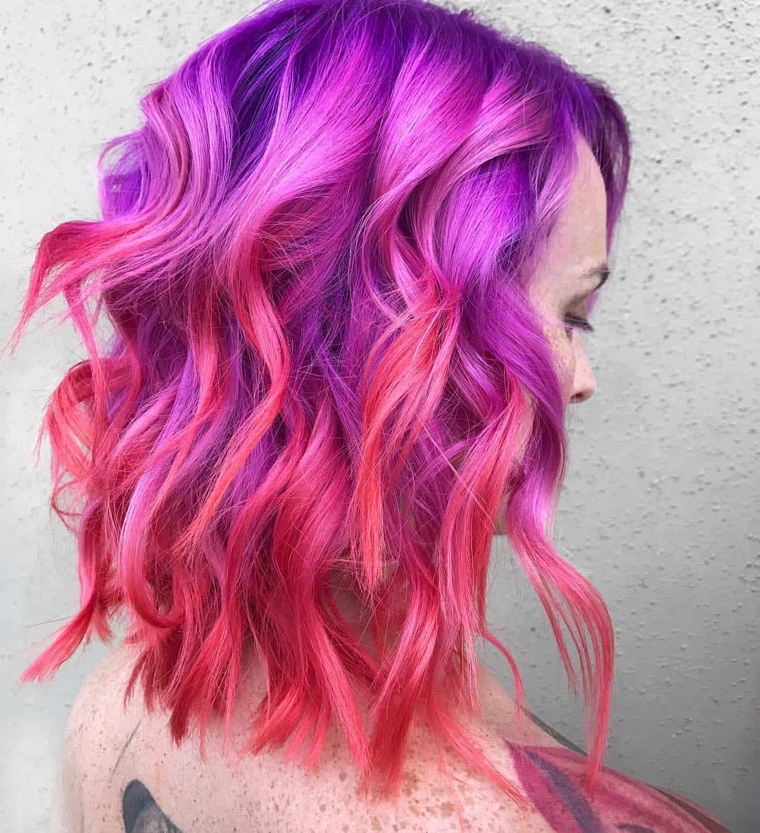 30 Purple Balayage Hairstyles For Soft, Yet Energetic Look