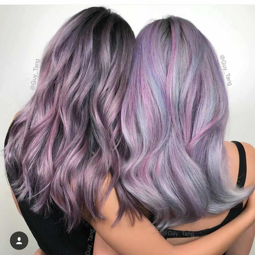 30 Purple Balayage Hairstyles For Soft, Yet Energetic Look