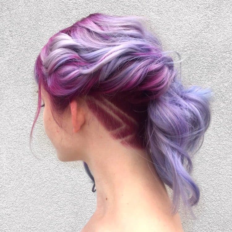 30 Purple Balayage Hairstyles For Soft, Yet Energetic Look