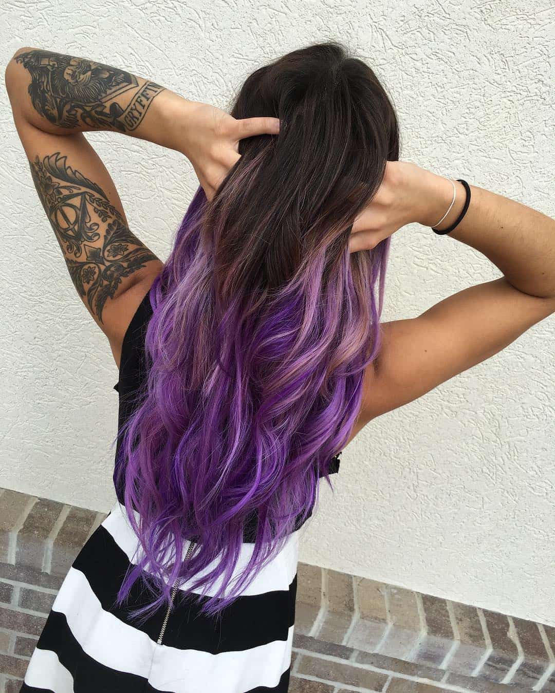 30 Purple Balayage Hairstyles For Soft, Yet Energetic Look