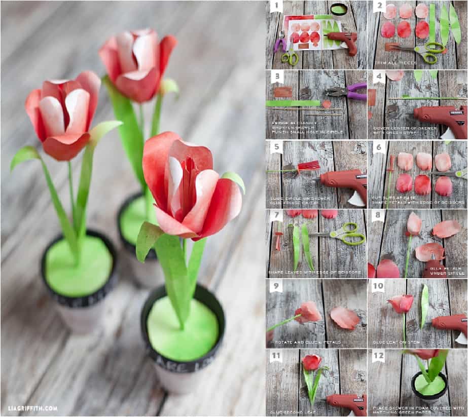 14 Tutorials For Easy And Astonishing Paper Flowers