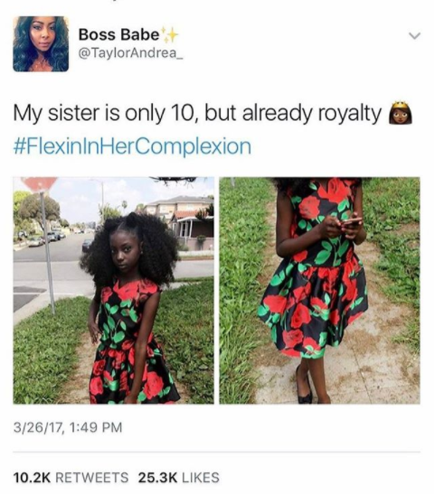 Tabletvariety Year Old Girl Bullied Over Her Dark Skin Now Owns Celebrity