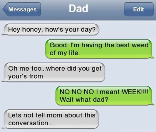 Awfully Funny: 35 of the Funniest Texts From Dads
