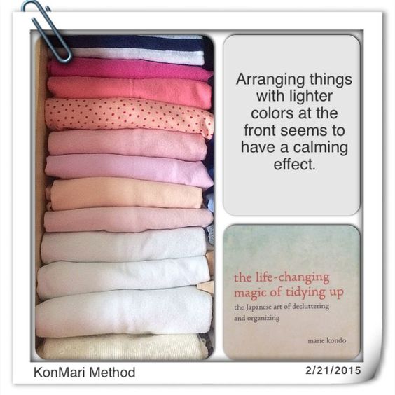 How to Organize Clothes Konmari Way – Clean up Once and Never Do It Again
